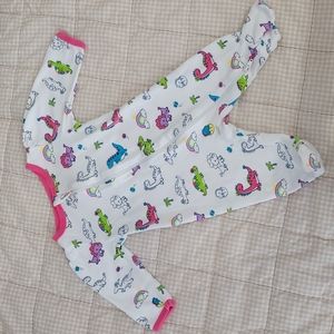 Baby Girl Dinosaur PJs Wonder Nation 0-3 Months